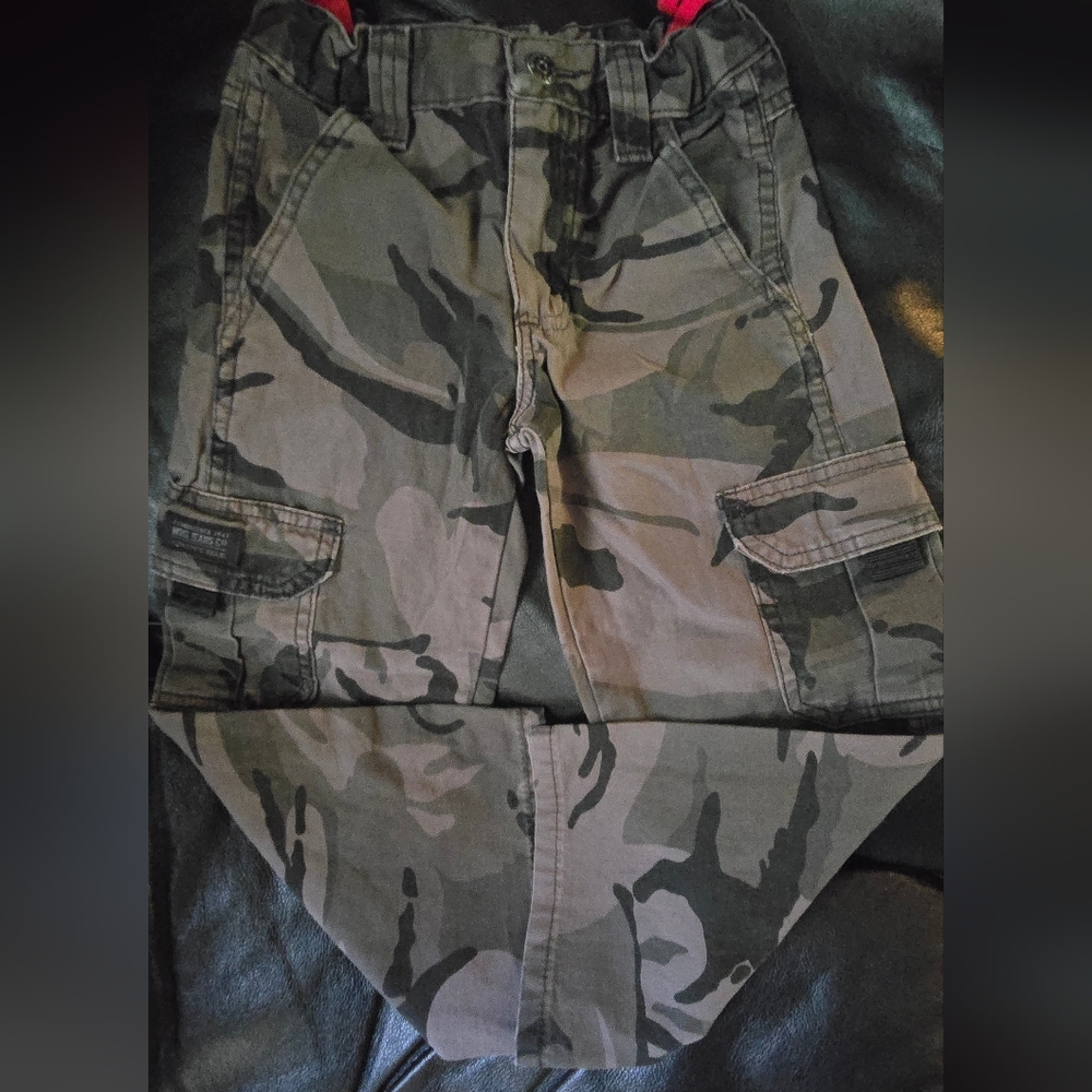 Wrangler Kids Camouflage Lile New Jeans Sz4regular - Picture 2 of 8
